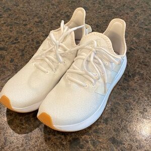 New white adidas cloudfoam